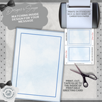 Greatest Dad | Simple | Unique | Custom Designed | Printable Greeting Card | Matching Message & Envelope | Instant Download | Print at Home