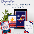 Gold Star Day Heart Flag Greeting Card, Printable Patriotic Sympathy Card, 5x7 Memorial Tribute, Military Grief Support, Instant Download