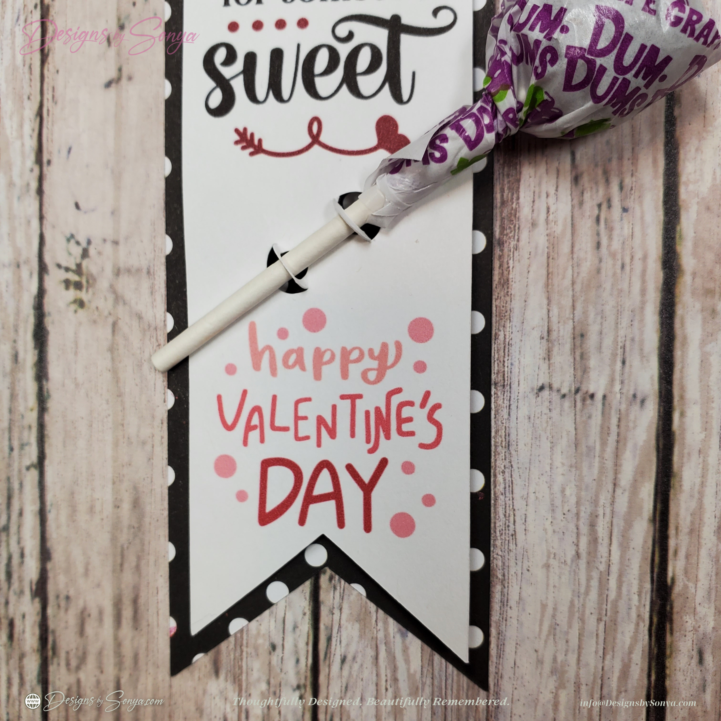 Classroom Valentine Bookmark Treat Holders Set of 6 – “A Little Treat for Someone Sweet” – Easy DIY School Valentines Party Favor