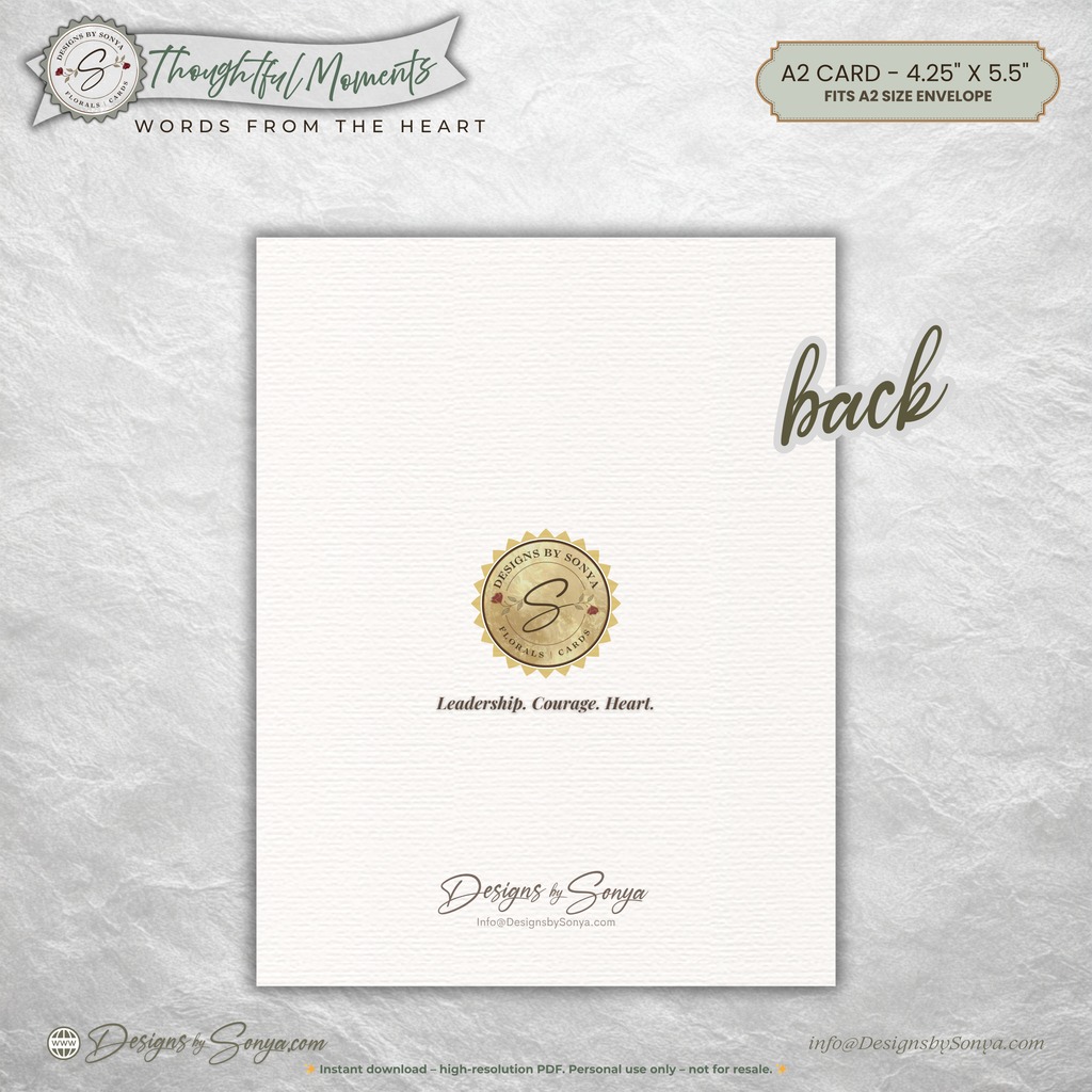 Military Prayer Card Printable, Praying for Your Protection