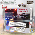 EMS Candy Bar Wrapper Printable – Always Answering the Call – EMT Thank You Favor – Emergency Medical Appreciation Gift – 1.55 oz Chocolate Bar
