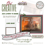 Printable First Responder Thank You Card, A2 Folded Appreciation Card, Always Answering the Call for Firefighters, EMT & Police