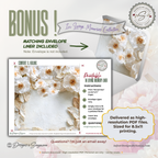 Printable Sympathy Card – Comfort & Healing Square Card, Instant Download, Thinking of You, Grief Support, Memorial Encouragement, Bereavement Note