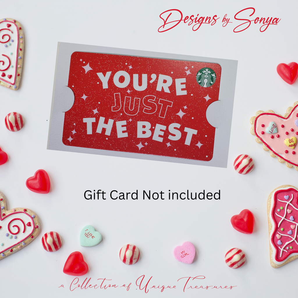 Thanks a Latte Coffee Gift Card Holder, Handmade Thank You Card, Coffee Lover Gift