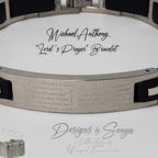 Lord's Prayer | Stainless Steel ID Style Bracelet | Michael Anthony Jewelry | Brand New in Box | Perfect Gift for Graduation or Father's Day