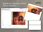 Texas Wildfire "Truly Grateful for You" Printable Thank You Card for Firefighters and First Responders