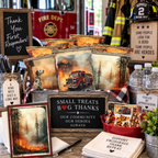 Printable Wildland Firefighter Thank You Card | A2 Wildfire Appreciation Card | Forest Fire & First Responder Card
