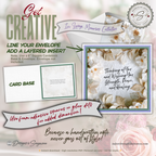 Printable Sympathy Card – Comfort & Healing Square Card, Instant Download, Thinking of You, Grief Support, Memorial Encouragement, Bereavement Note