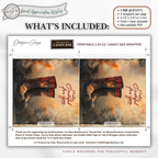 Truly Grateful for You Firefighter Candy Bar Wrapper | Printable Firefighter Appreciation Gift