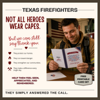First Responder Thank You Card | A Real Life Hero | Free Printable A7 Card | Write the Note