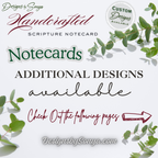 Handcrafted Christian Notecard – Blush Cherry Blossom Card – Mark 5:36 “Just Believe” – A2 Blank Scripture Encouragement Card – Faith Stationery