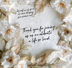 Comfort & Healing Printable Candy Bar Wrapper | Celebration of Life Favor | A Life So Loved | Memorial Thank You Printable