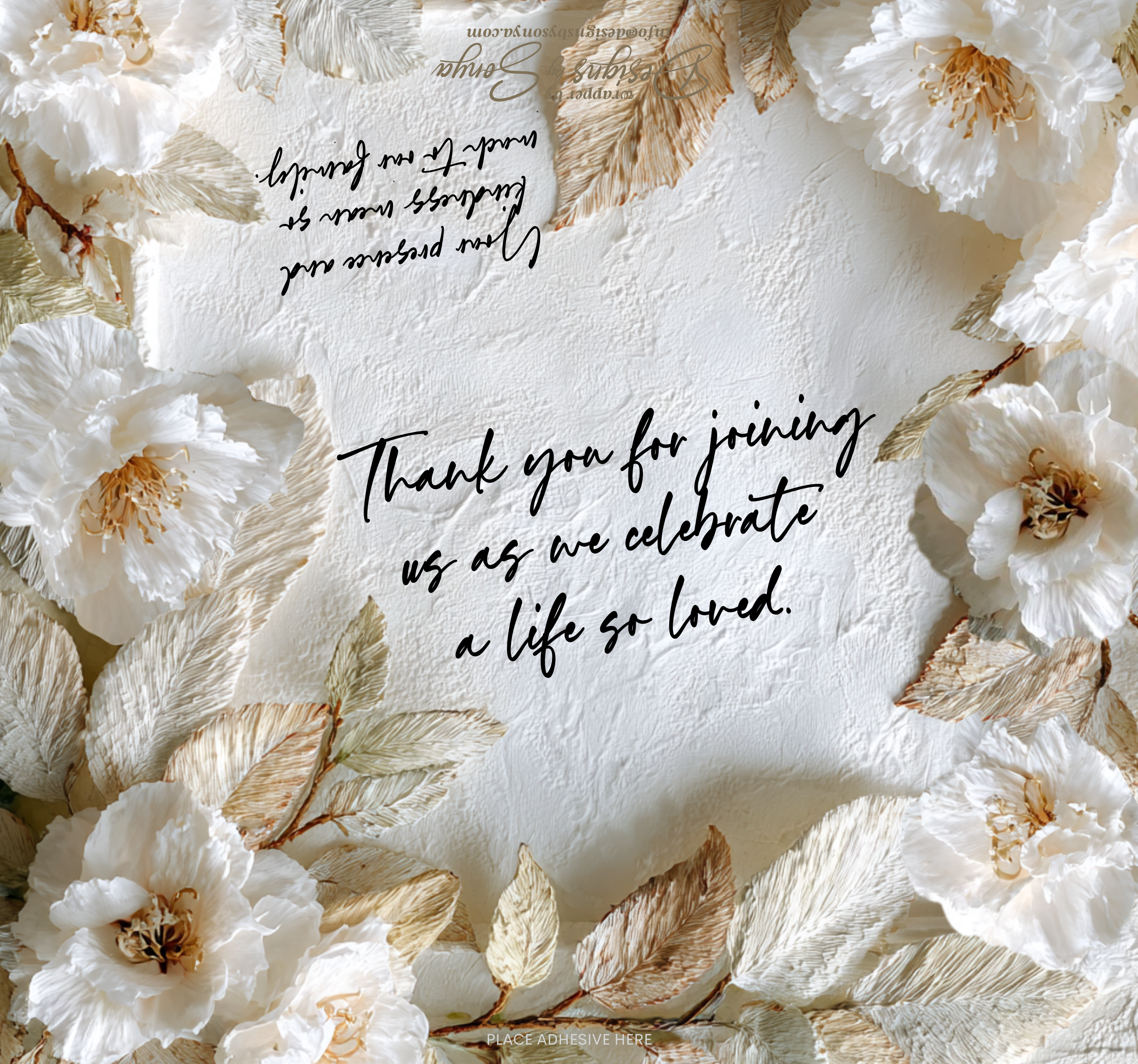 Comfort & Healing Printable Candy Bar Wrapper | Celebration of Life Favor | A Life So Loved | Memorial Thank You Printable