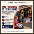 Texas Firefighter Thank You Writing Page | Free Printable