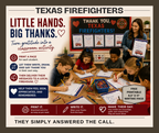 Texas Firefighter Thank You Writing Page | Free Printable