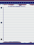 Texas Firefighter Thank You Writing Page | Free Printable