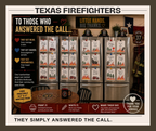 Texas Firefighter Thank You Writing Page | Free Printable